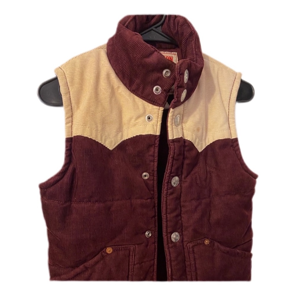 True Religion corduroy vest